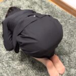 土下座のパンスト足裏その２