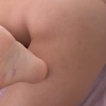 56:20 正常位のドアップ足裏